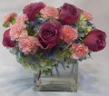 Hydrangea and Rose Bouquet