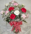 Mixed Carnation Valentine's Day Bouquet